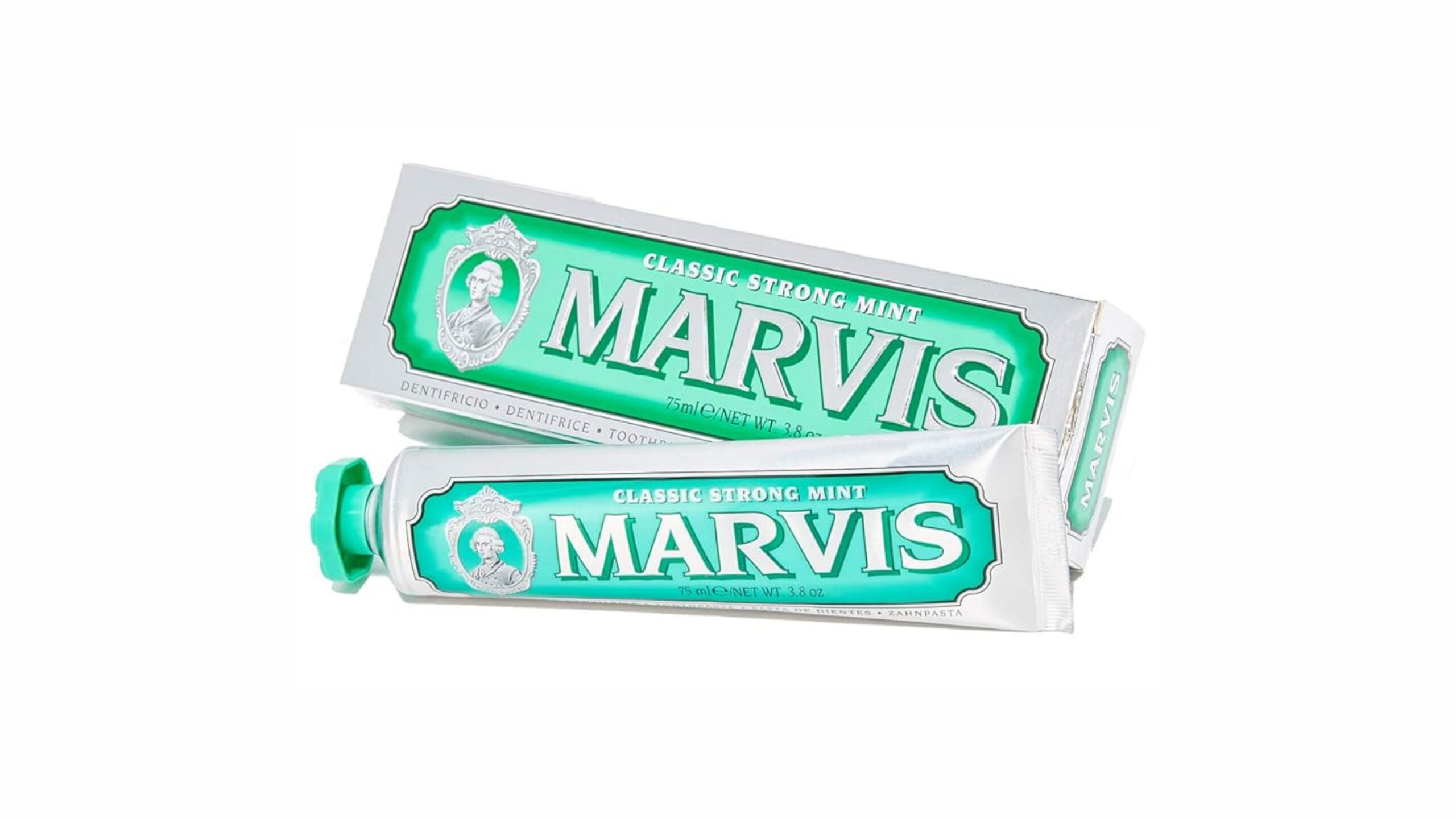 pack of 1 marvis classic strong mint toothpaste 3.8 oz